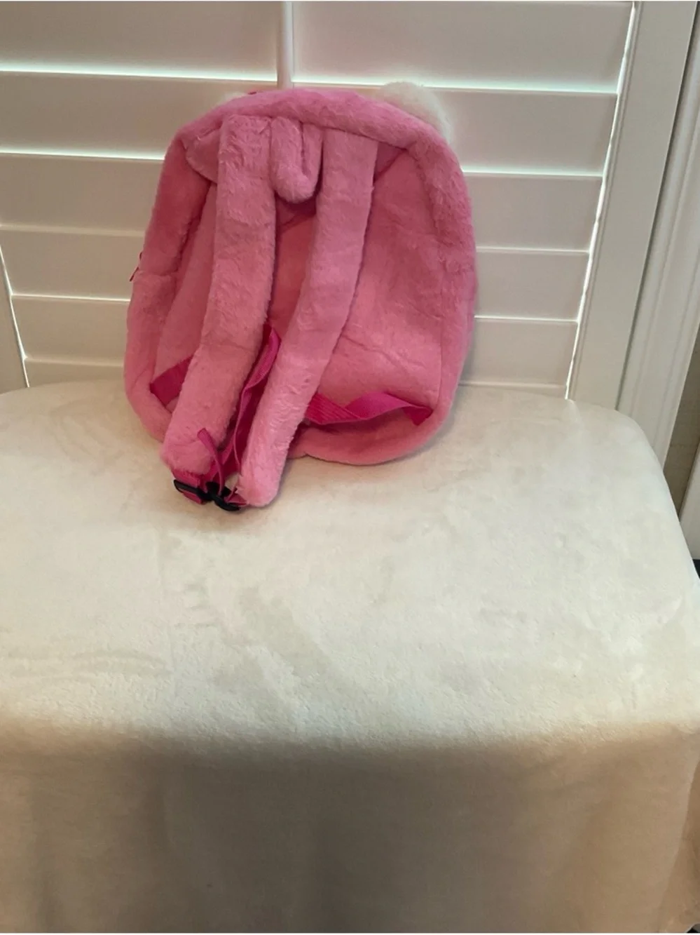Hello Kitty Pink Plush Kids Bag with Bow